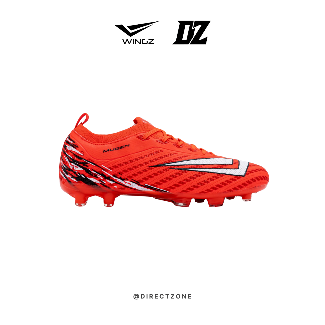 Wingz Sport Soccer Shoes - Mugen Premium PU - Red Candy