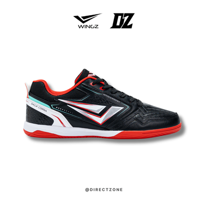 WingzSport Saga Corsa – Kasut Futsal / Futsal Shoes – Black