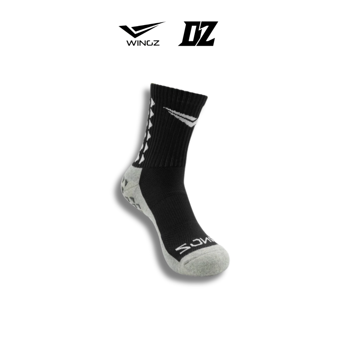 Kaus Kaki Bola Anti Slip Mid Cut WingzSport | Sports Grip Socks