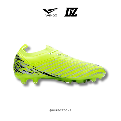 WingzSport Mugen Premium PU - Kasut Bola / Football - Lime Green