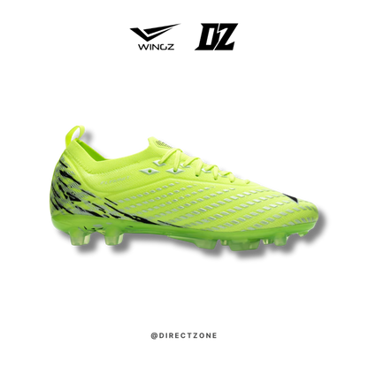 WingzSport Mugen Pro Flyknit - Kasut Bola / Football - Lime Green