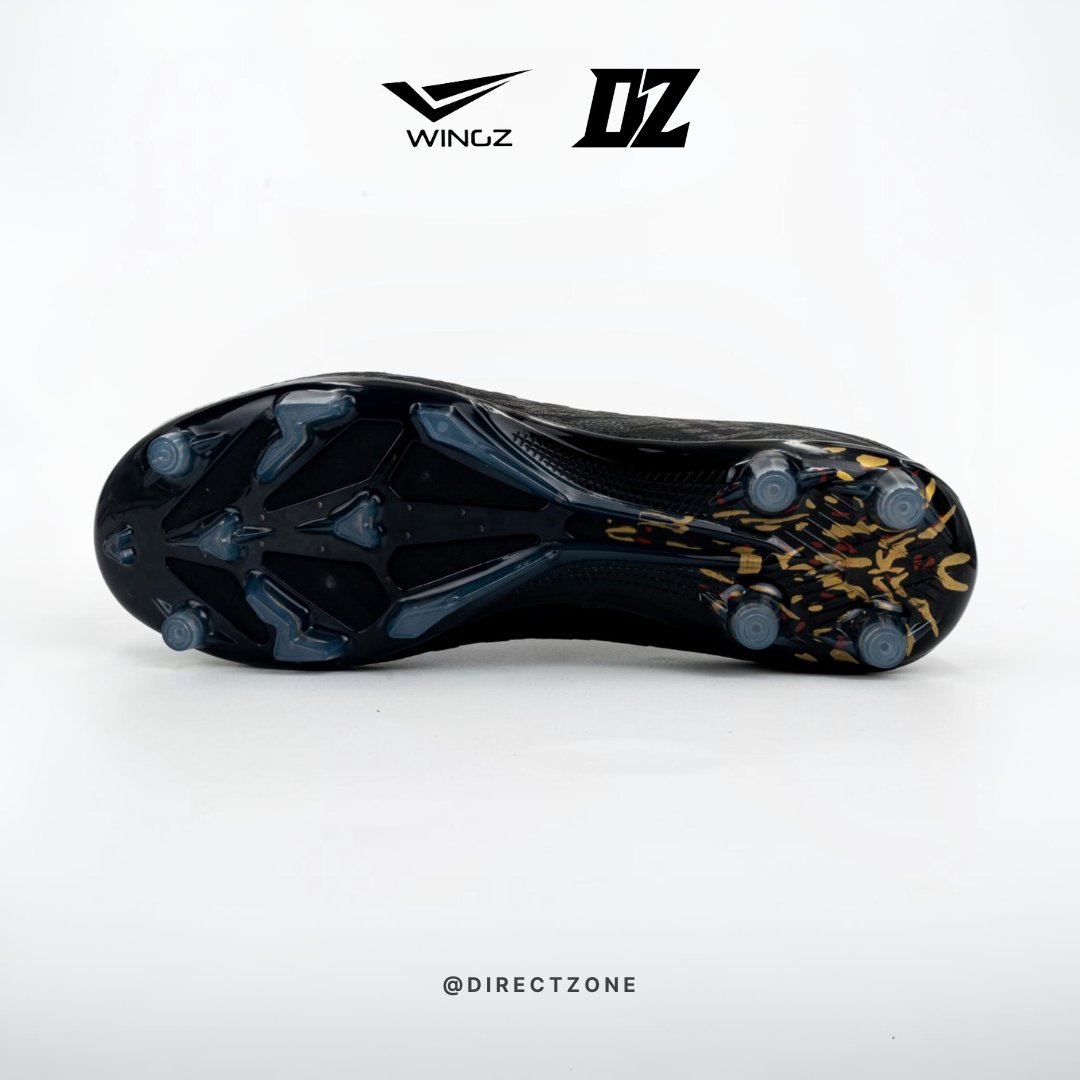 Wingz Sport Soccer Shoes - Mugen Pro Flyknit - Black