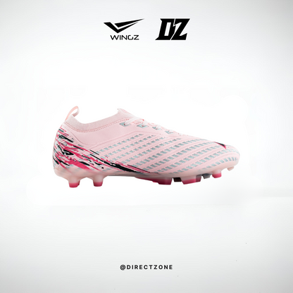 Wingz Sport Soccer Shoes - Mugen Premium PU - Light Pink