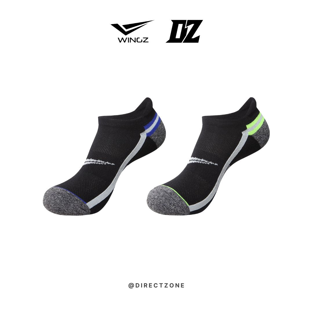 Kaus Kaki Sukan Low Cut 2-in-1 WingzSport | Sports Socks WZ-L62