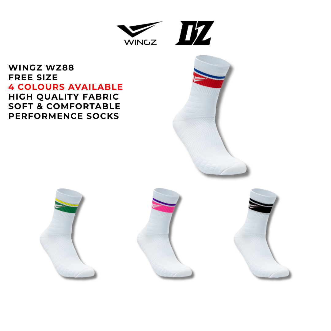 Kaus Kaki Sukan Mid Cut WingzSport | Performance Socks