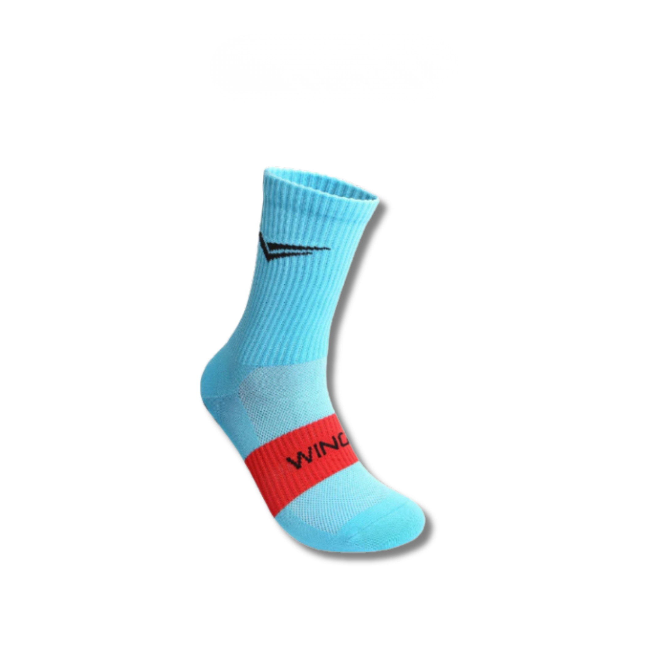 Wingz Anti Slip Mid Cut Performence Sport Grip Socks | Kaus Kaki Bola