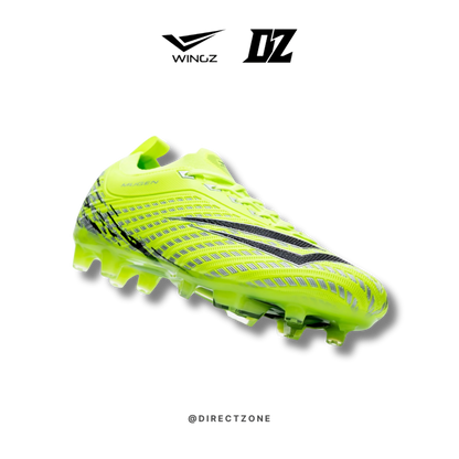 WingzSport Mugen Premium PU - Kasut Bola / Football - Lime Green