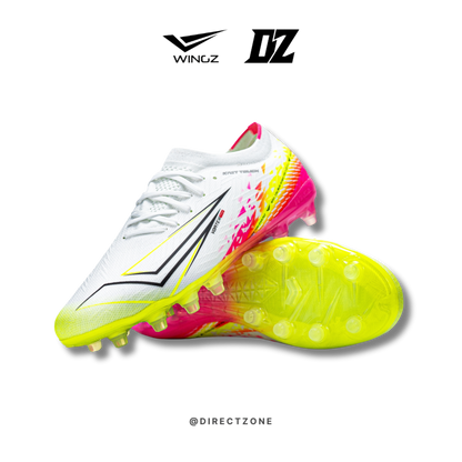 WingzSport Vortex Pro Flyknit - Kasut Bola / Football - White
