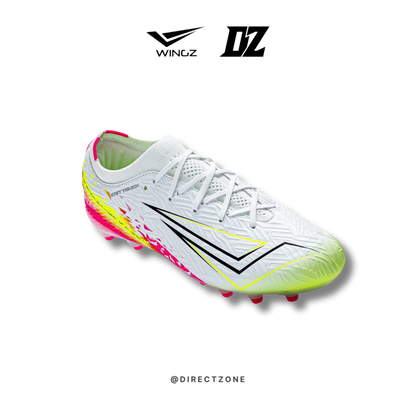WingzSport Vortex Premium PU - Kasut Bola / Football - White