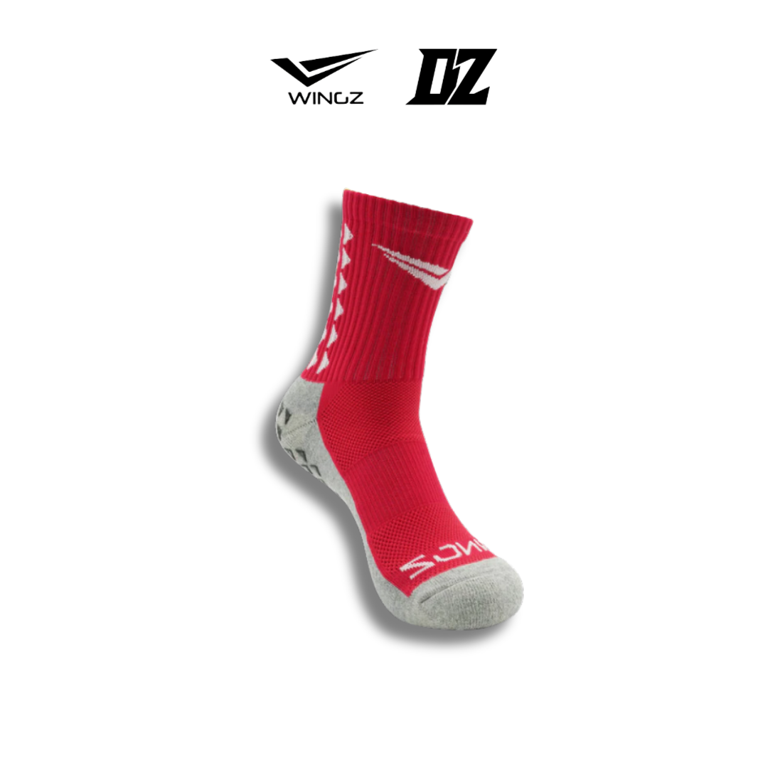 Kaus Kaki Bola Anti Slip Mid Cut WingzSport | Sports Grip Socks