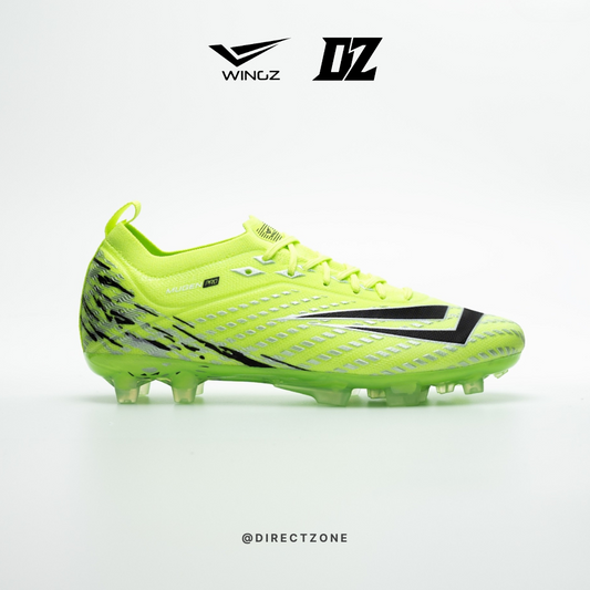 Wingz Sport Soccer Shoes - Wingz Mugen Pro Flyknit - Lime Green
