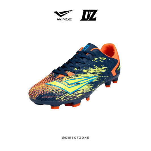 Wingz Sport Soccer Shoes - WZ1712 - Navy Yellow