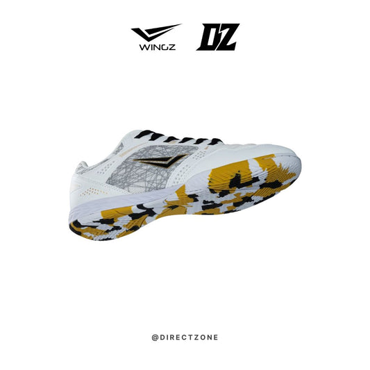 Wingz Sport Futsal Shoes - Wingz Desala - White