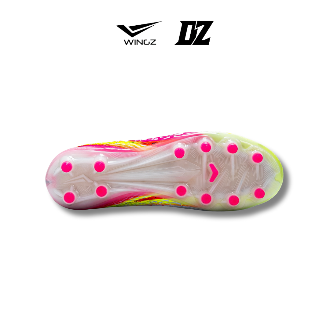 Kasut Bola WingzSport Vortex Premium PU AG/FG | Lightweight Football Shoes