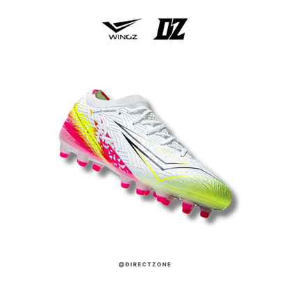 WingzSport Vortex Premium PU - Kasut Bola / Football - White