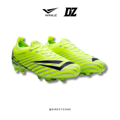 WingzSport Mugen Premium PU - Kasut Bola / Football - Lime Green