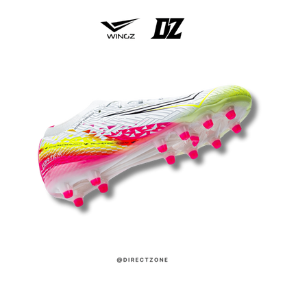 WingzSport Vortex Premium PU - Kasut Bola / Football - White