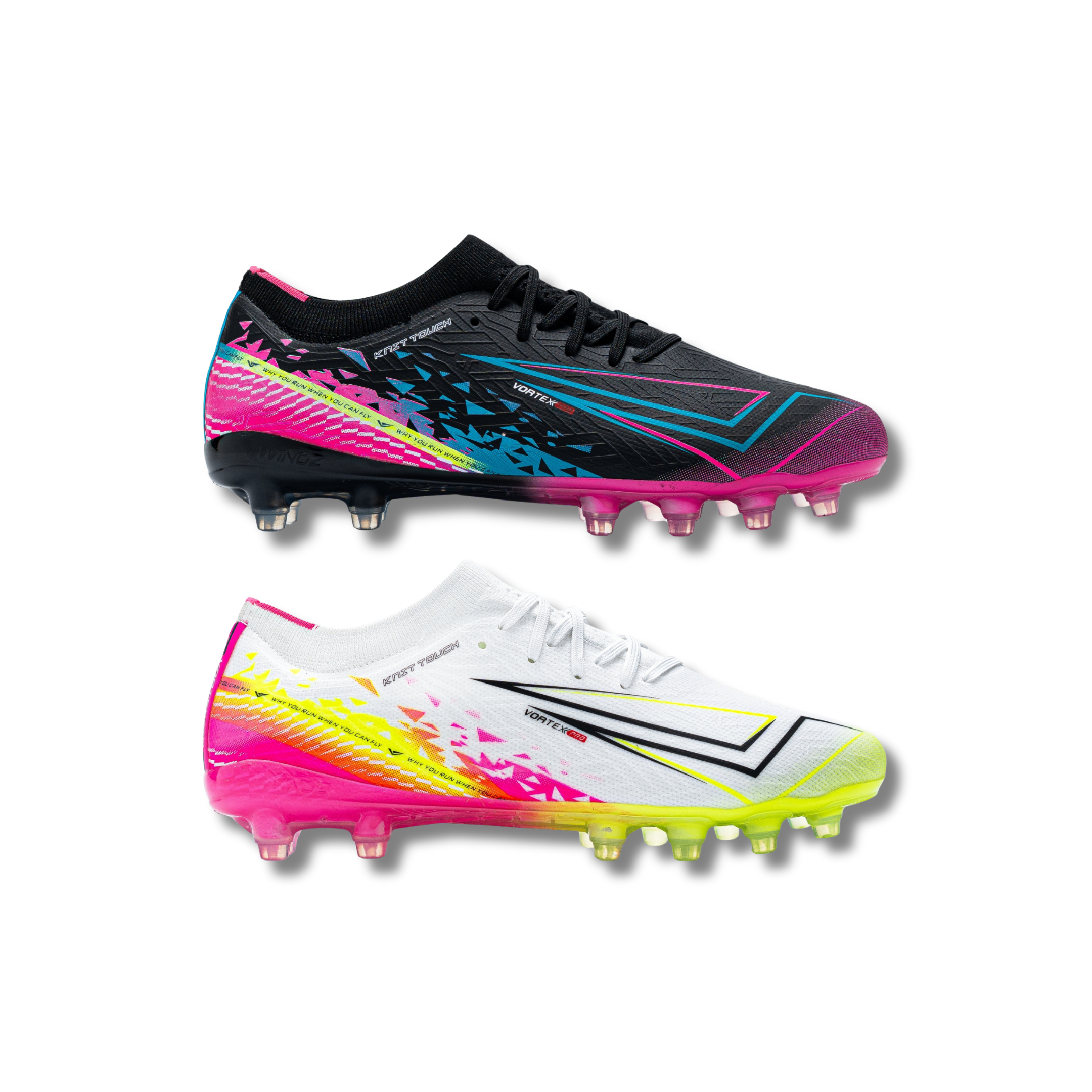 Wingz Vortex Pro | Flyknit | AG/FG | Kasut Bola / Football Shoes