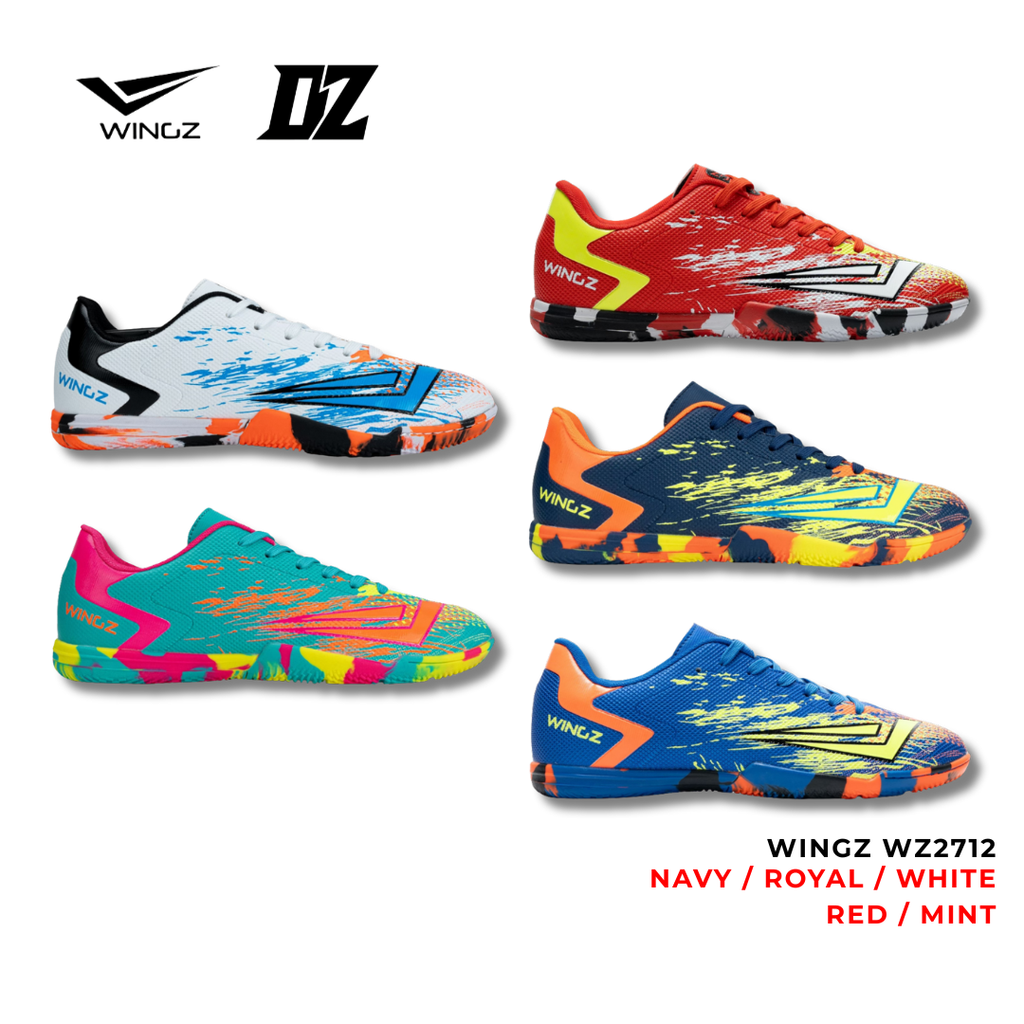 Kasut Futsal WingzSport WZ2712 | Non Slip Indoor Court Shoes